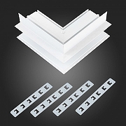 Соединитель угловой L-образный для треков встраиваемых ST-Luce ST004 ST007.559.00 цвет арматуры Белый-2