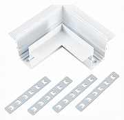 Соединитель угловой L-образный для треков встраиваемых ST-Luce SKYLINE 48 ST007.529.12 цвет арматуры Белый