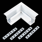 Соединитель угловой L-образный для треков встраиваемых ST-Luce SKYLINE 48 ST007.529.12 цвет арматуры Белый-1