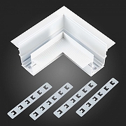 Соединитель угловой L-образный для треков встраиваемых ST-Luce SKYLINE 48 ST007.529.12 цвет арматуры Белый-2