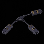 Соединитель T-образный для треков ST-Luce SKYLINE 220 ST015.422.19 цвет арматуры Черный-1