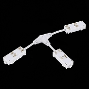 Соединитель T-образный для треков ST-Luce SKYLINE 220 ST015.522.19 цвет арматуры Белый-1