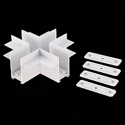 Соединитель X-образный для треков ST-Luce SKYLINE 220 ST021.522.21 цвет арматуры Белый-1