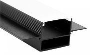 Профиль встраиваемый ST-Luce Светодиодные Ленты ST037.429.02 цвет черный