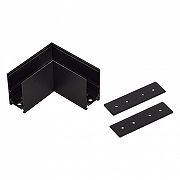 Соединитель угловой L-образный для треков накладных ST-Luce SKYLINE 48 ST1007.419.00 цвет арматуры Черный-1