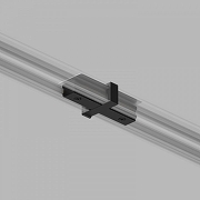 Соединитель линейный для треков Denkirs DK Track Black TR1101-BK цвет черный-2