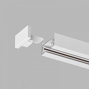 Заглушка для трека Denkirs DK Track White TR1107-WH цвет белый-2