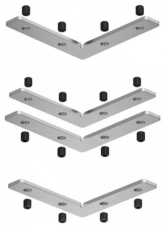 Крепление для трека Denkirs SMART SLOTT TR2019-AL 