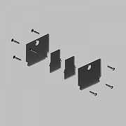 Заглушка для трека Denkirs SMART ONE TR2025-BK цвет арматуры Черный-1