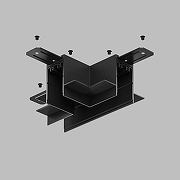 Соединитель T-образный для треков Denkirs SMART HIDE TR2113-BK цвет арматуры Черный-2