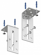Уголок для профиля настенный Denkirs 0 TR3045-AL цвет алюминий