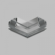 Соединитель угловой L-образный встраиваемый Denkirs SMART PROFI TR3046-AL цвет арматуры Серый-1