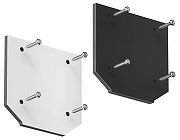 Заглушка для профиля Denkirs SMART PROFI TR3047-AL цвет черный