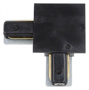 Соединитель угловой L-образный для треков встраиваемых Volpe UBX-Q123 UL-00007450 цвет Черный