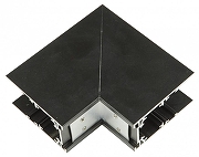 Соединитель угловой L-образный для треков накладных Uniel UBX-MS22 UL-00008731 цвет Черный-2