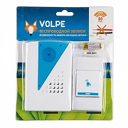 Звонок беспроводной Volpe UDB-Q031 UL-00010593 цвет Белый, Голубой-1