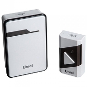 Звонок беспроводной Uniel UDB-016W UL-00011371 цвет Белый, Черный