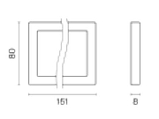 Рамка на 2 поста Voltum S70 VLS100206 цвет Серебро-5