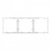 Рамка на 3 поста Voltum S70 VLS100301 цвет Белый-2