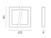 Рамка на 3 поста Voltum S70 VLS100303 цвет Серый-5