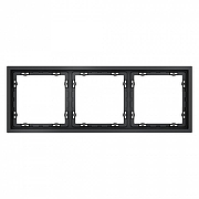 Рамка на 3 поста Voltum S70 VLS100307 цвет Графит-1