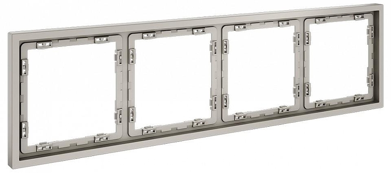 Рамка на 4 поста Voltum S70 VLS100403 