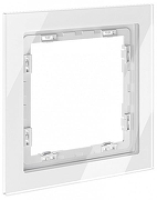 Рамка на 1 пост Voltum S70 VLS110101 цвет Белый
