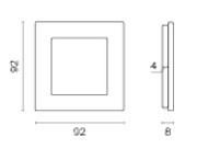 Рамка на 1 пост Voltum S70 VLS110106 цвет Серебро-3