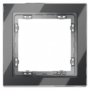 Рамка на 1 пост Voltum S70 VLS110107 цвет Графит-1