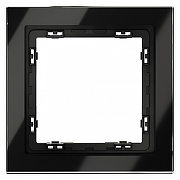 Рамка на 1 пост Voltum S70 VLS110108 цвет Черный-2