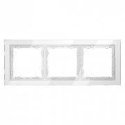 Рамка на 3 поста Voltum S70 VLS110301 цвет Белый-2