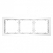 Рамка на 3 поста Voltum S70 VLS110302 цвет Белый-1