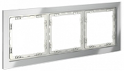 Рамка на 3 поста Voltum S70 VLS110305 цвет Сталь