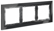 Рамка на 3 поста Voltum S70 VLS110307 цвет Графит