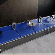 Рамка на 3 поста Voltum S70 VLS110307 цвет Графит-3