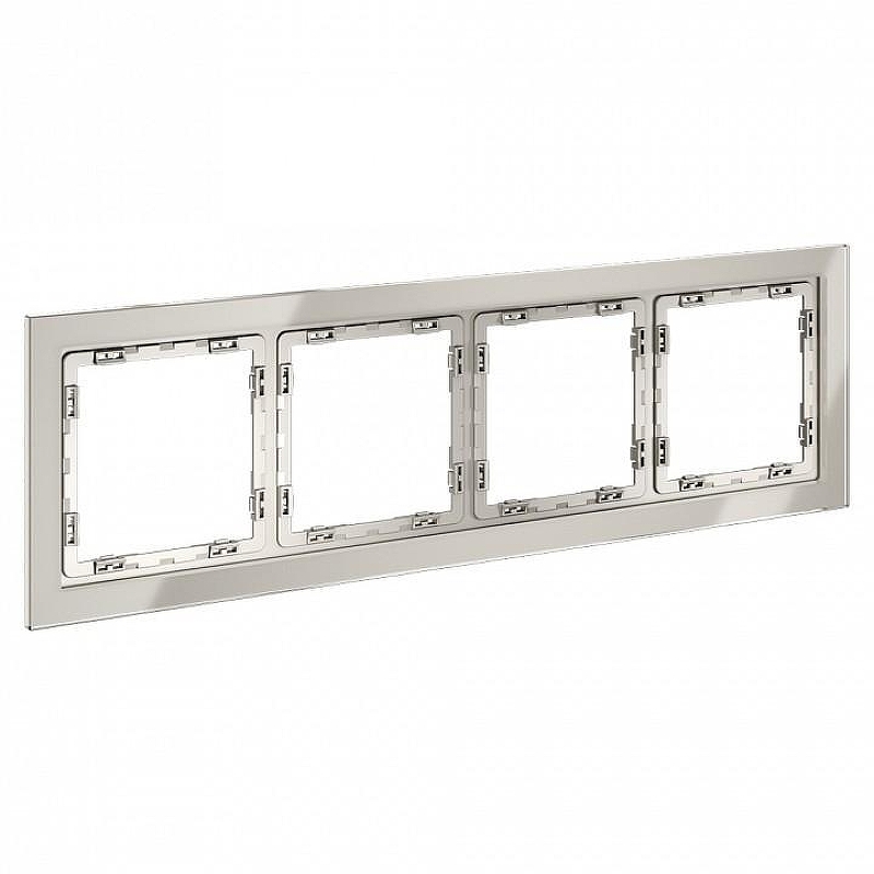 Рамка на 4 поста Voltum S70 VLS110403 