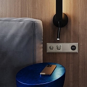 Рамка на 4 поста Voltum S70 VLS110404 цвет Бежевый-4