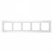 Рамка на 5 постов Voltum S70 VLS110502 цвет Белый-2