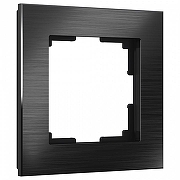 Рамка на 1 пост Werkel Aluminium (черный алюминий) W0011708 цвет Черный