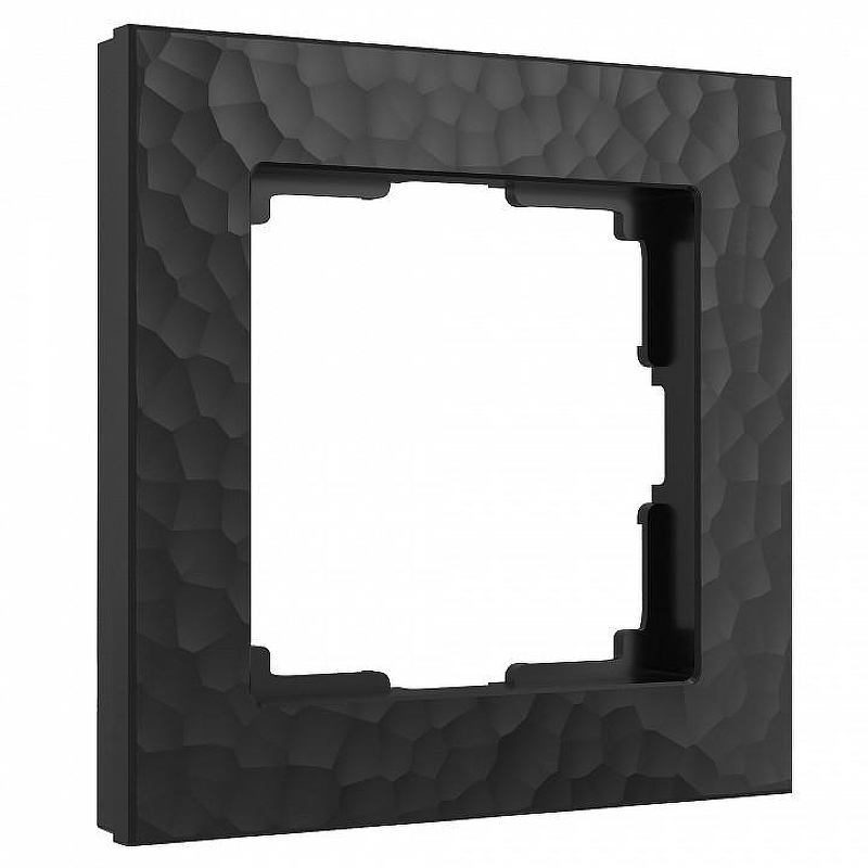 Рамка на 1 пост Werkel Hammer черный W0012408 