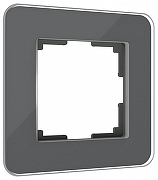 Рамка на 1 пост Werkel Elite (графит, стекло) W0012440 цвет Графит