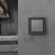 Рамка на 1 пост Werkel Elite (графит, стекло) W0012440 цвет Графит-1