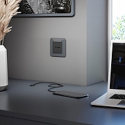 Рамка на 1 пост Werkel Elite (графит, стекло) W0012440 цвет Графит-3