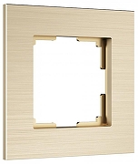 Рамка на 1 пост Werkel AluMax шампань W0013511 цвет Бежевый