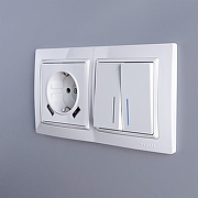 Рамка на 2 поста Werkel Snabb basic (белый) W0022001 цвет Белый-1