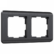 Рамка на 2 поста Werkel Stream (графит) W0022104 цвет Графит