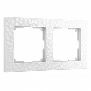Рамка на 2 поста Werkel Hammer белый W0022401 цвет Белый