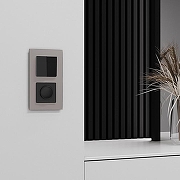 Рамка на 2 поста Werkel Senso дымчатый W0023117 цвет Серый-1