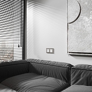 Рамка на 2 поста Werkel Senso дымчатый W0023117 цвет Серый-2