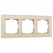 Рамка на 3 поста Werkel Favorit (шампань) W0031111 цвет Бежевый